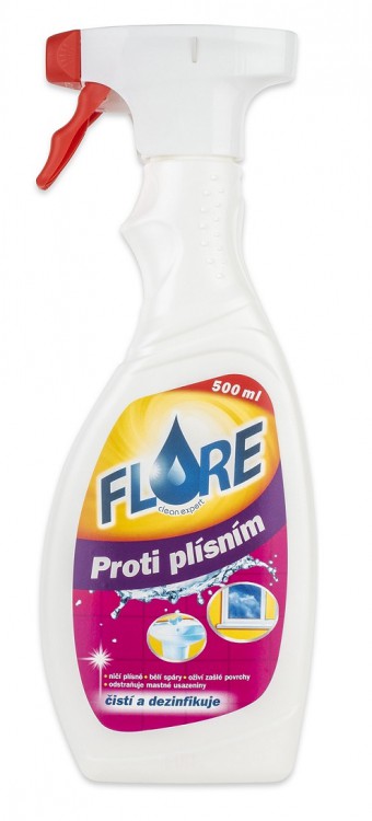 Flore proti plísni 500ml rozprašovač | Čistící, dezinf.prostř., dezodoranty - Odpady a plísně